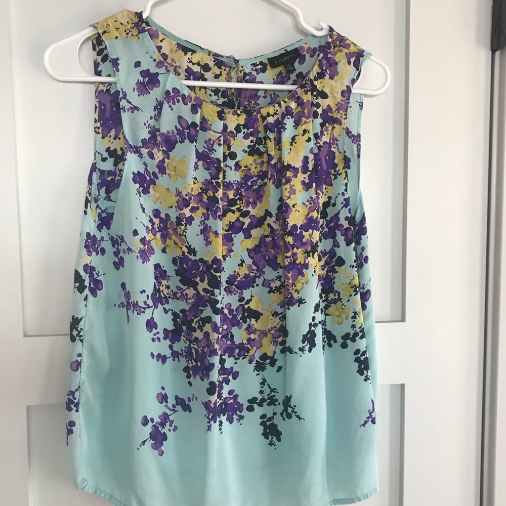 Talbots silk tank